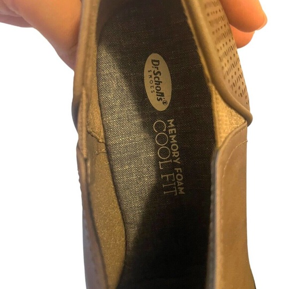 Dr Scholls Mule Wedges Tan 9.5 - Picture 3 of 4